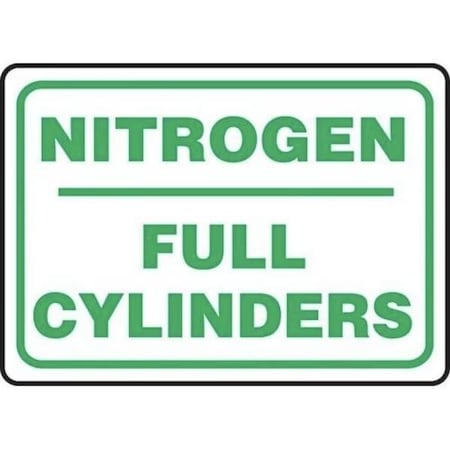 Accuform SAFETY SIGN NITROGEN  FULL MCPG571XP MCPG571XP